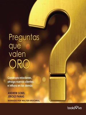cover image of Preguntas que valen oro